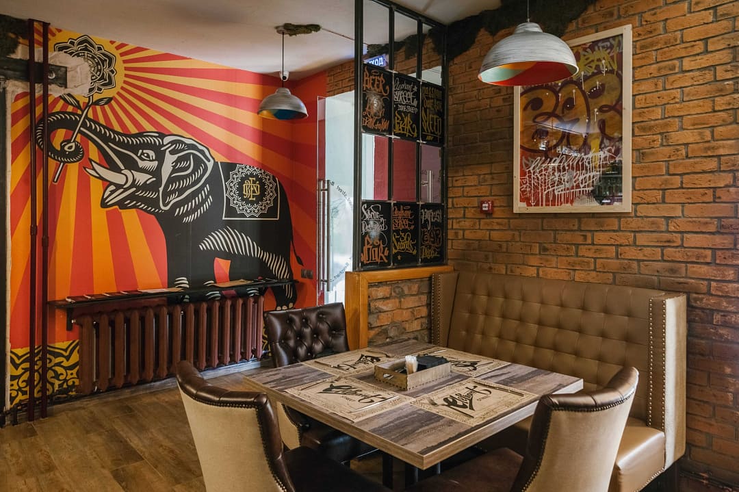 Проект для клиента Elephant Street ресторан, г. Самара от CorsaStyle